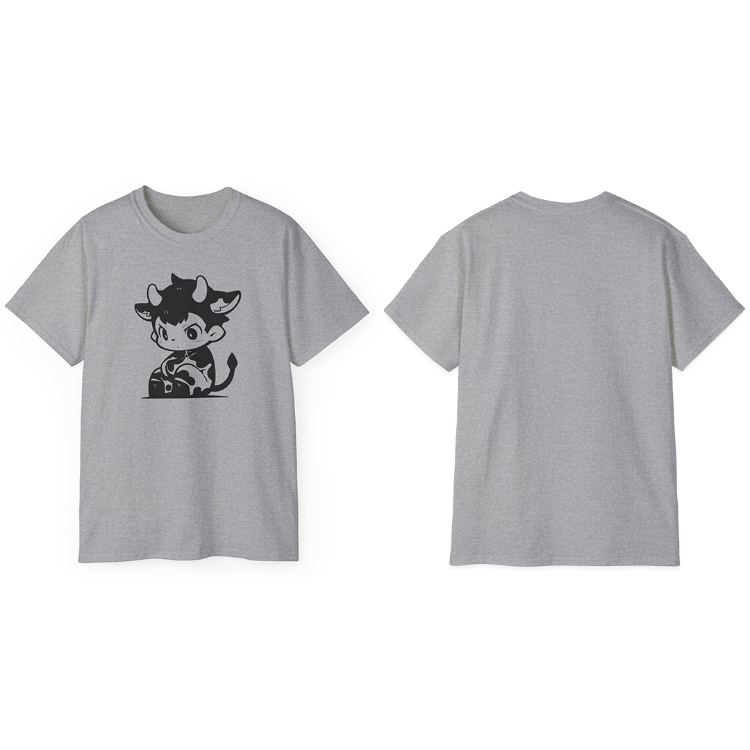 100%纯棉短袖T恤 | Minimalism-Bull-018
