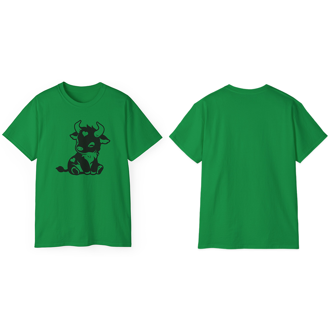 100%纯棉短袖T恤 | Minimalism-Bull-020