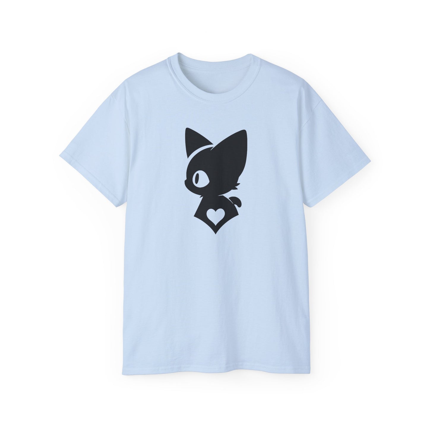 100% Cotton Short Sleeve Tee | Minimalism-Cat-001