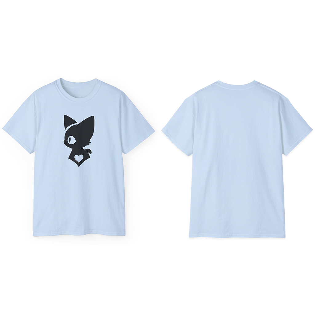 100%纯棉短袖T恤 | Minimalism-Cat-001