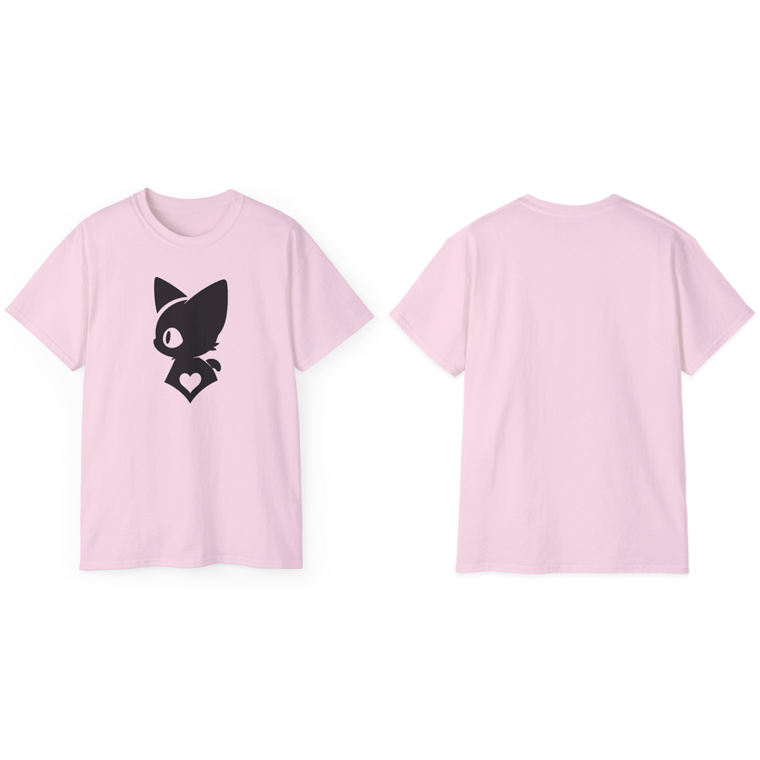 100% Cotton Short Sleeve Tee | Minimalism-Cat-001