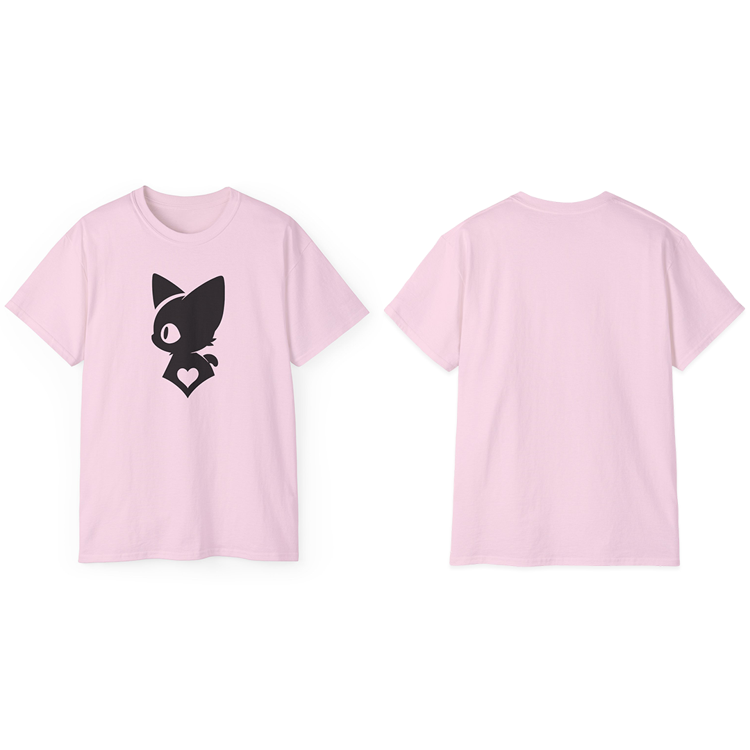 100%纯棉短袖T恤 | Minimalism-Cat-001