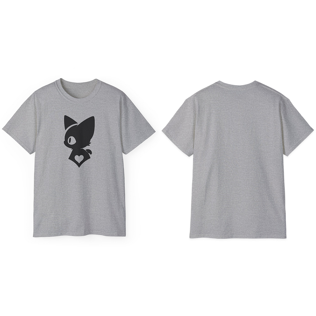 100%纯棉短袖T恤 | Minimalism-Cat-001