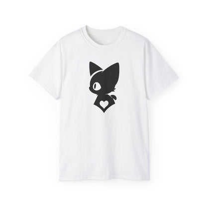 100% Cotton Short Sleeve Tee | Minimalism-Cat-001