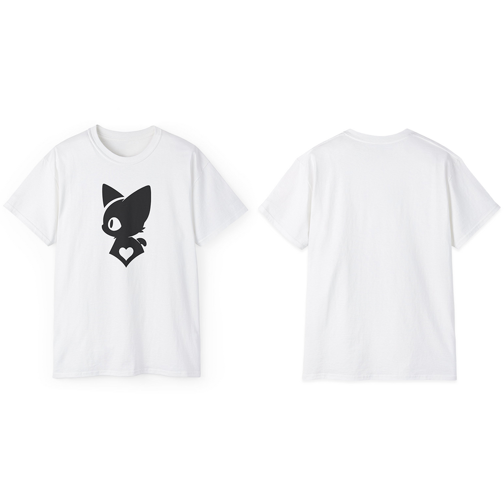 100%纯棉短袖T恤 | Minimalism-Cat-001