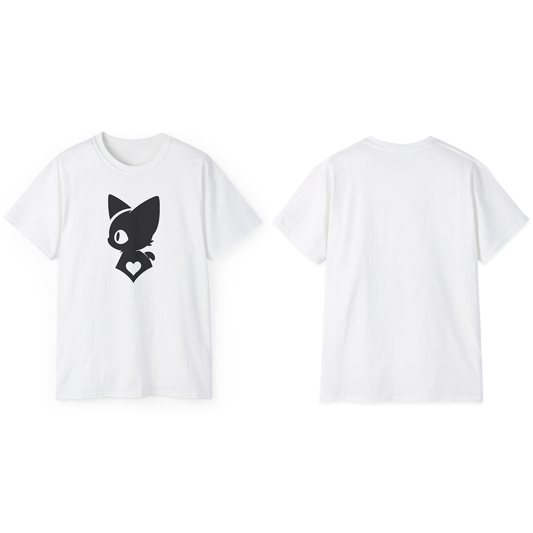 100% Cotton Short Sleeve Tee | Minimalism-Cat-001