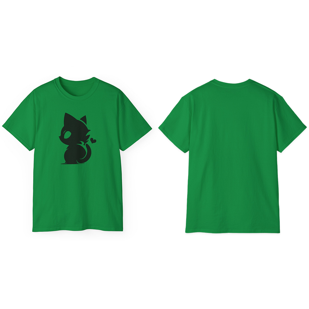 100%纯棉短袖T恤 | Minimalism-Cat-002