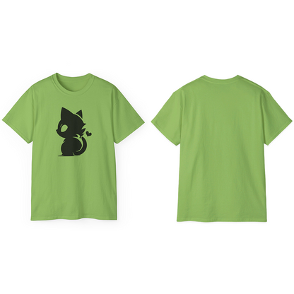 100% Cotton Short Sleeve Tee | Minimalism-Cat-002