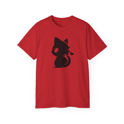 100% Cotton Short Sleeve Tee | Minimalism-Cat-002