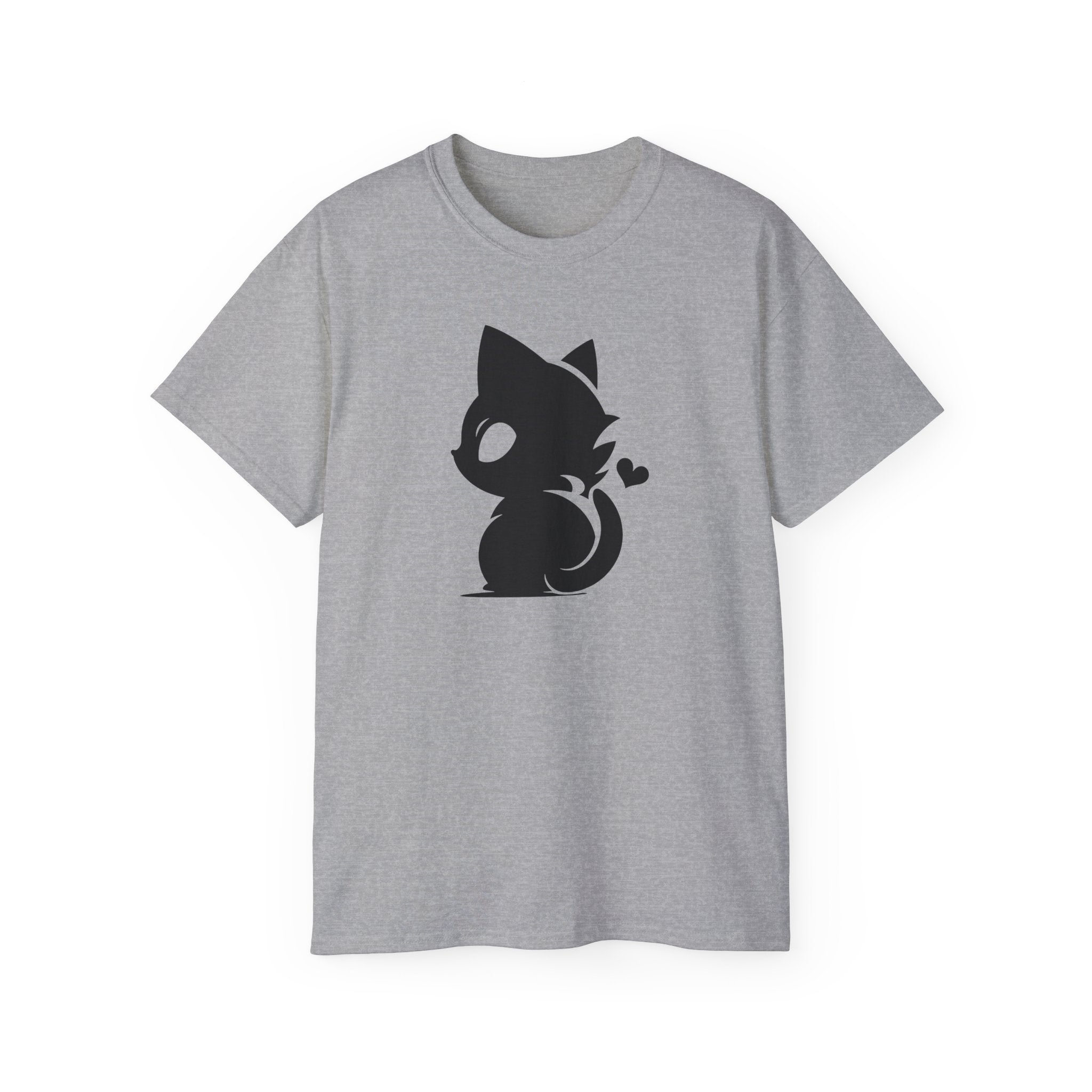 100%纯棉短袖T恤 | Minimalism-Cat-002