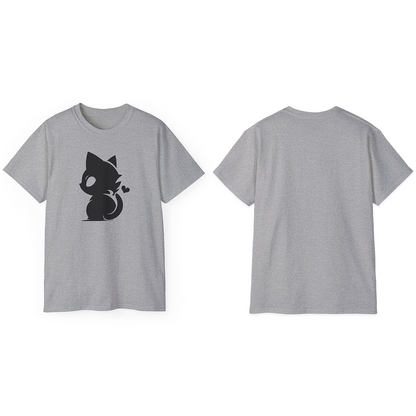 100% Cotton Short Sleeve Tee | Minimalism-Cat-002