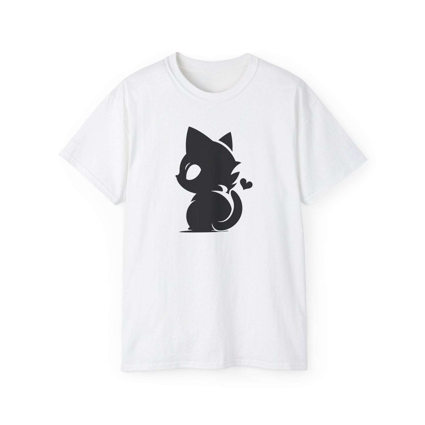 100% Cotton Short Sleeve Tee | Minimalism-Cat-002