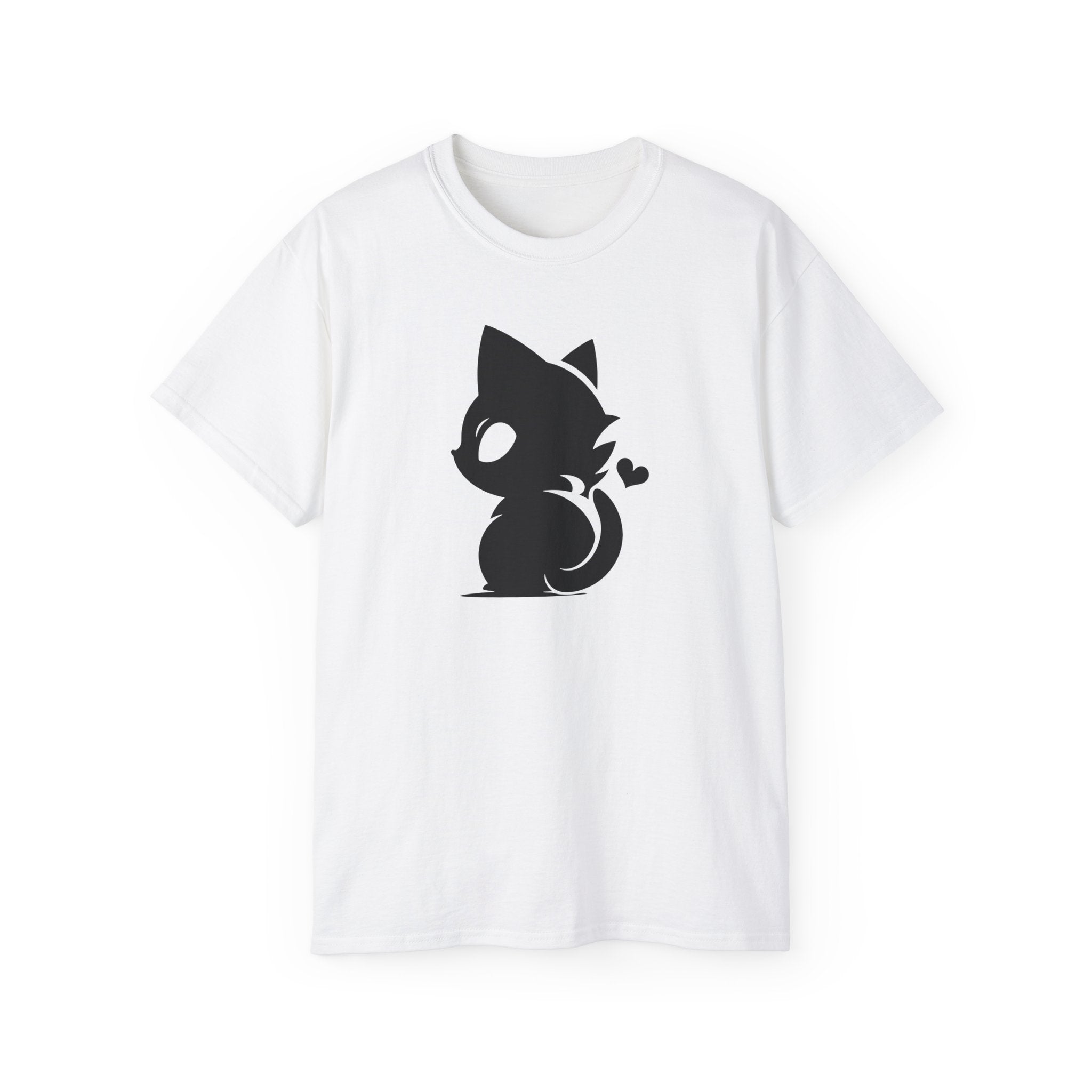 100%纯棉短袖T恤 | Minimalism-Cat-002