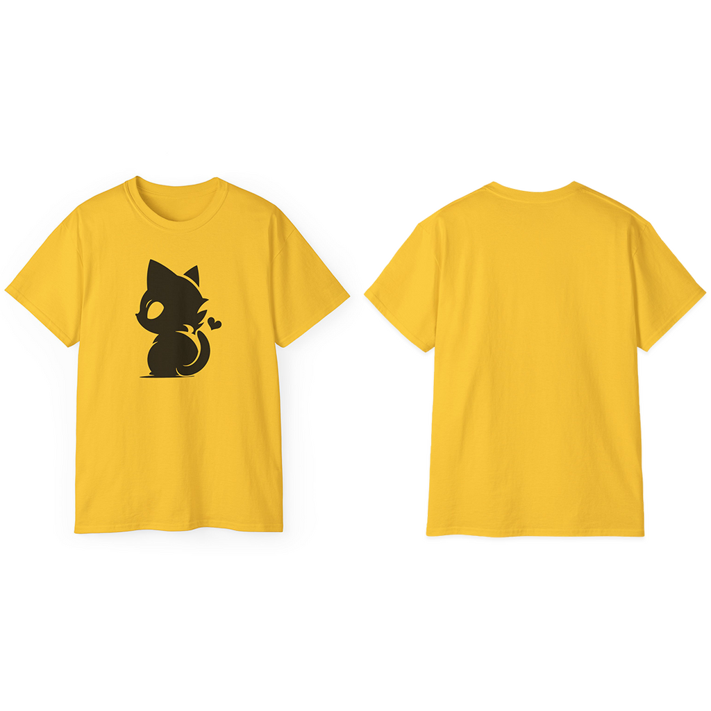 100%纯棉短袖T恤 | Minimalism-Cat-002