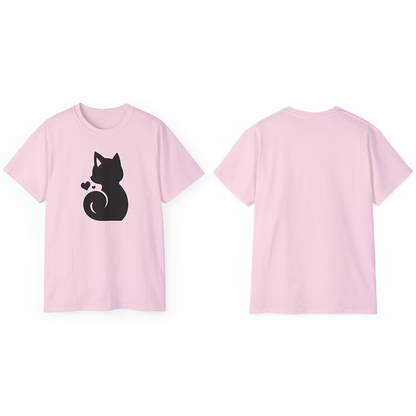 100% Cotton Short Sleeve Tee | Minimalism-Cat-003