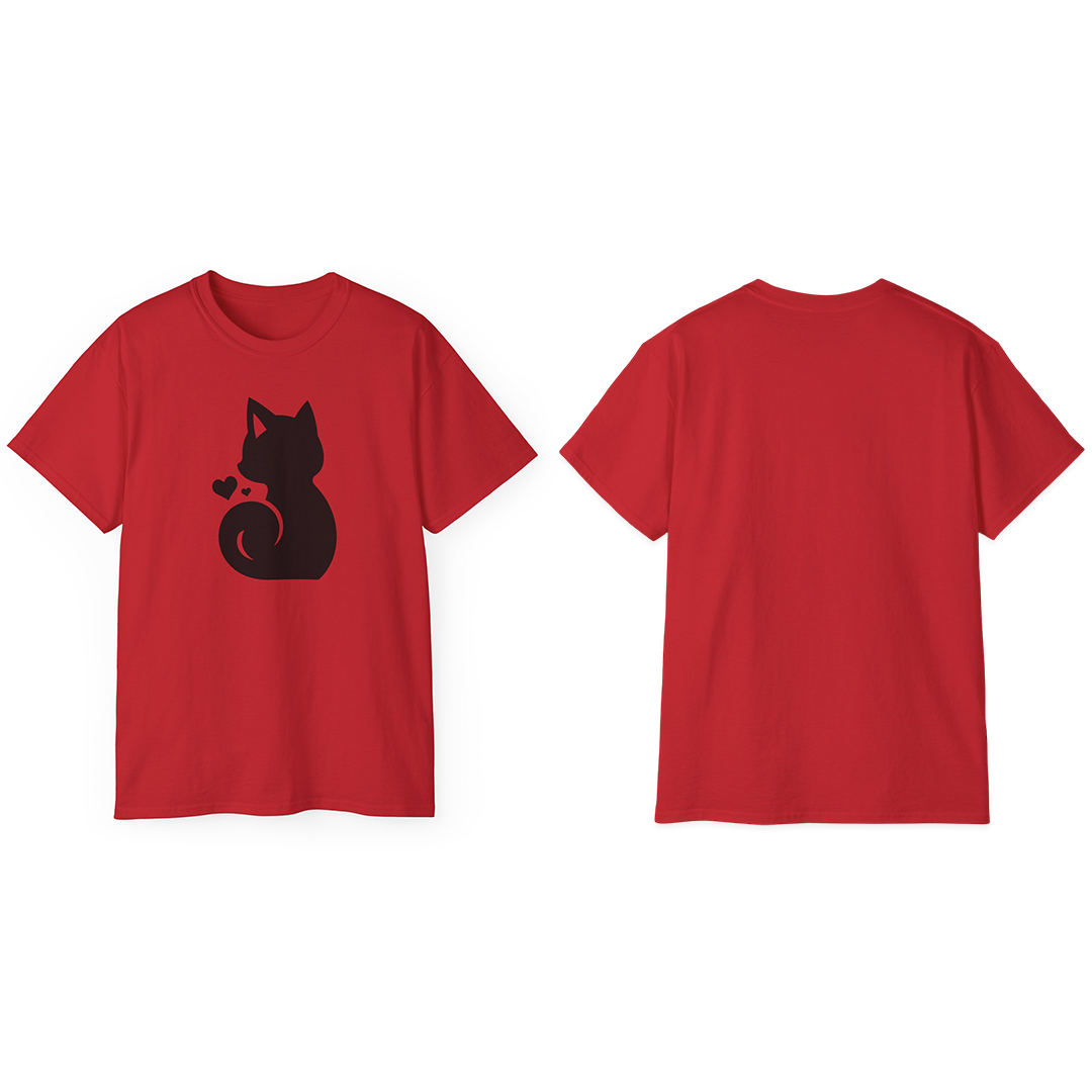 100% Cotton Short Sleeve Tee | Minimalism-Cat-003