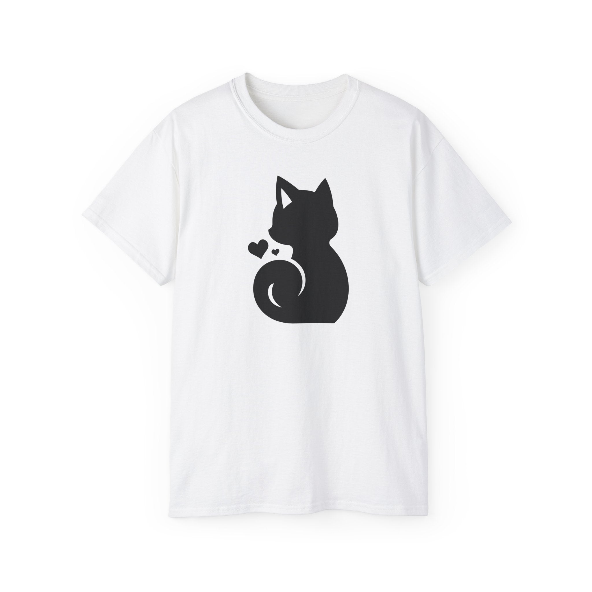 100%纯棉短袖T恤 | Minimalism-Cat-003