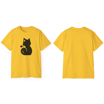 100% Cotton Short Sleeve Tee | Minimalism-Cat-003