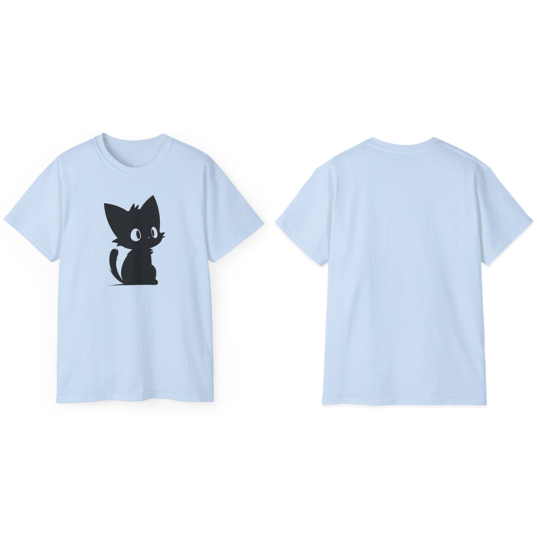 100%纯棉短袖T恤 | Minimalism-Cat-004