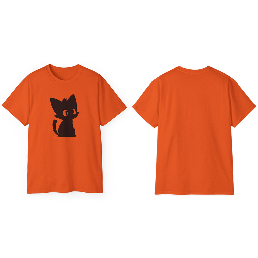 100%纯棉短袖T恤 | Minimalism-Cat-004
