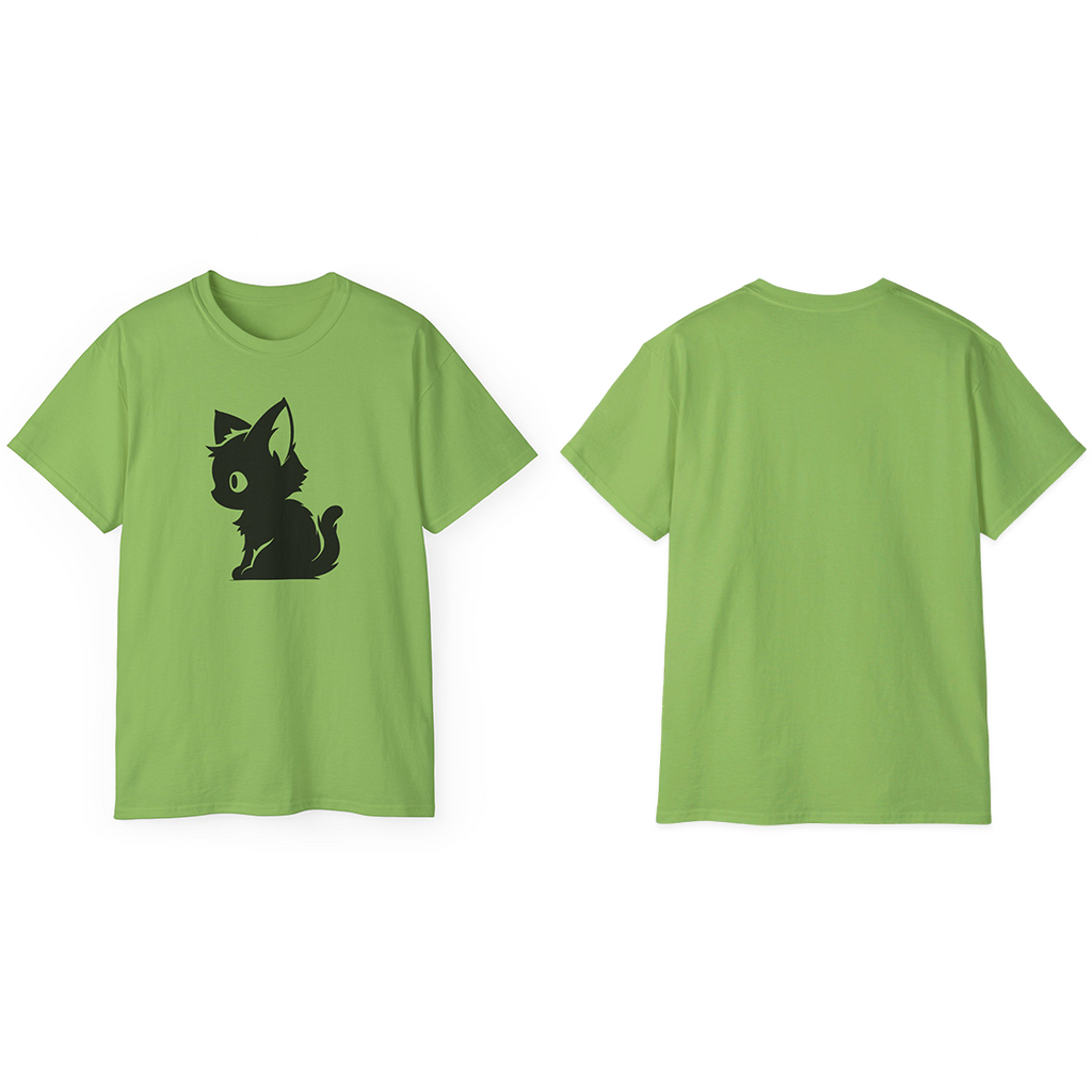 100%纯棉短袖T恤 | Minimalism-Cat-005