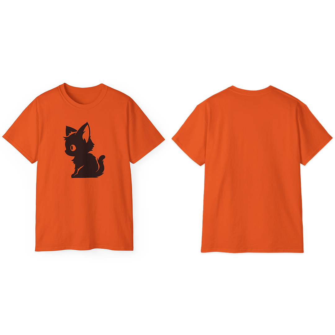 100%纯棉短袖T恤 | Minimalism-Cat-005