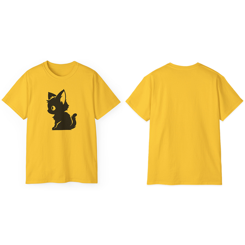 100%纯棉短袖T恤 | Minimalism-Cat-005