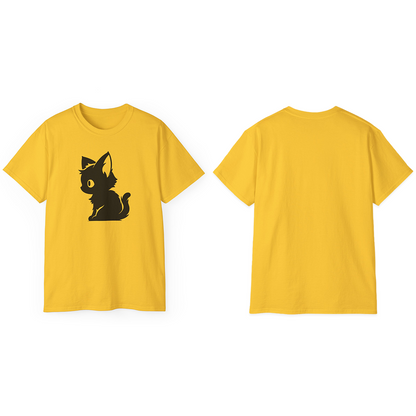 100% Cotton Short Sleeve Tee | Minimalism-Cat-005