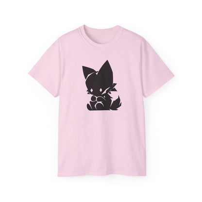 100% Cotton Short Sleeve Tee | Minimalism-Cat-007