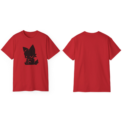 100% Cotton Short Sleeve Tee | Minimalism-Cat-007