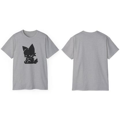 100% Cotton Short Sleeve Tee | Minimalism-Cat-007