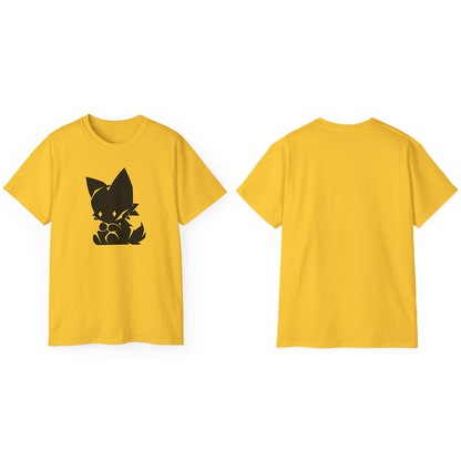 100% Cotton Short Sleeve Tee | Minimalism-Cat-007