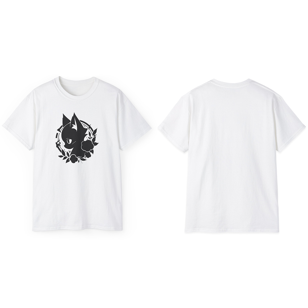 100% Cotton Short Sleeve Tee | Minimalism-Cat-008