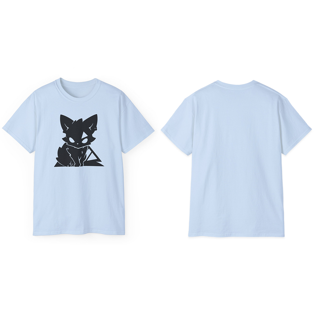 100%纯棉短袖T恤 | Minimalism-Cat-009