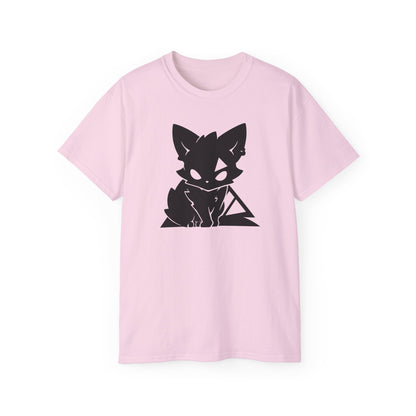 100% Cotton Short Sleeve Tee | Minimalism-Cat-009