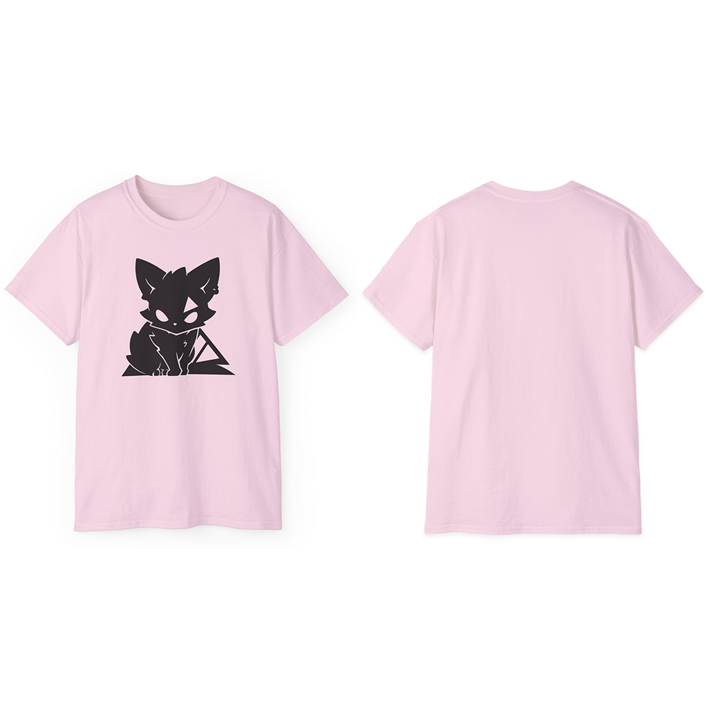 100%纯棉短袖T恤 | Minimalism-Cat-009