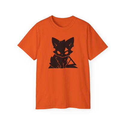 100% Cotton Short Sleeve Tee | Minimalism-Cat-009