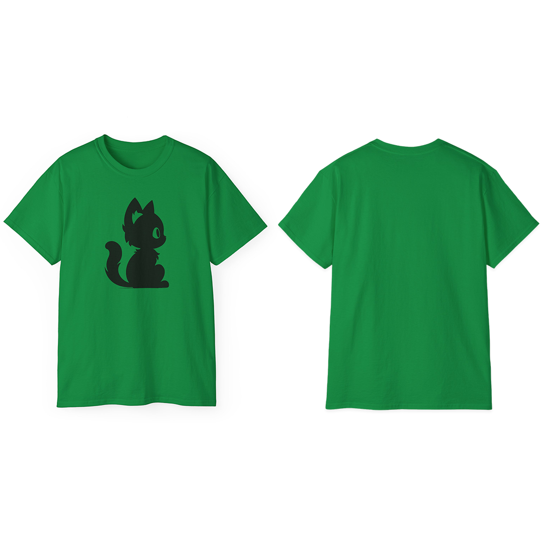 100%纯棉短袖T恤 | Minimalism-Cat-010