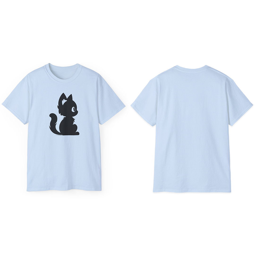 100%纯棉短袖T恤 | Minimalism-Cat-010
