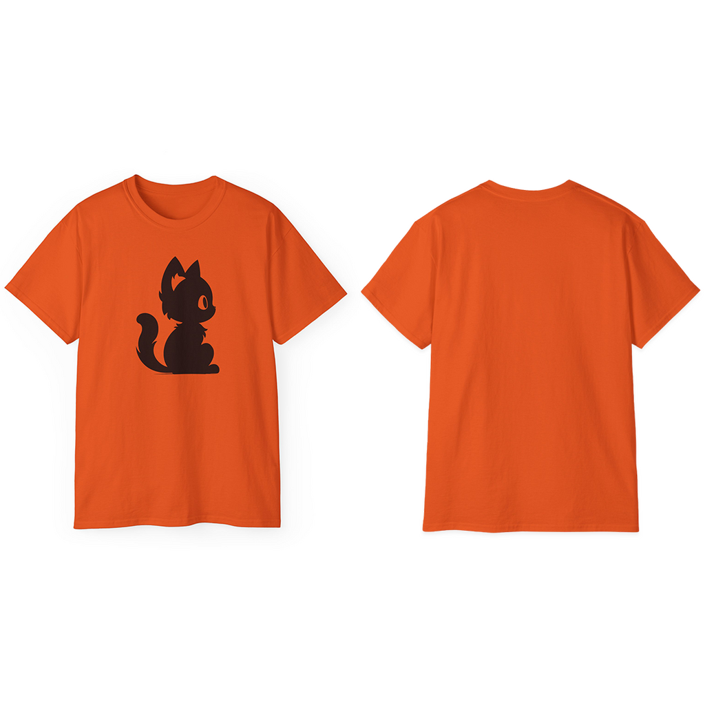 100%纯棉短袖T恤 | Minimalism-Cat-010