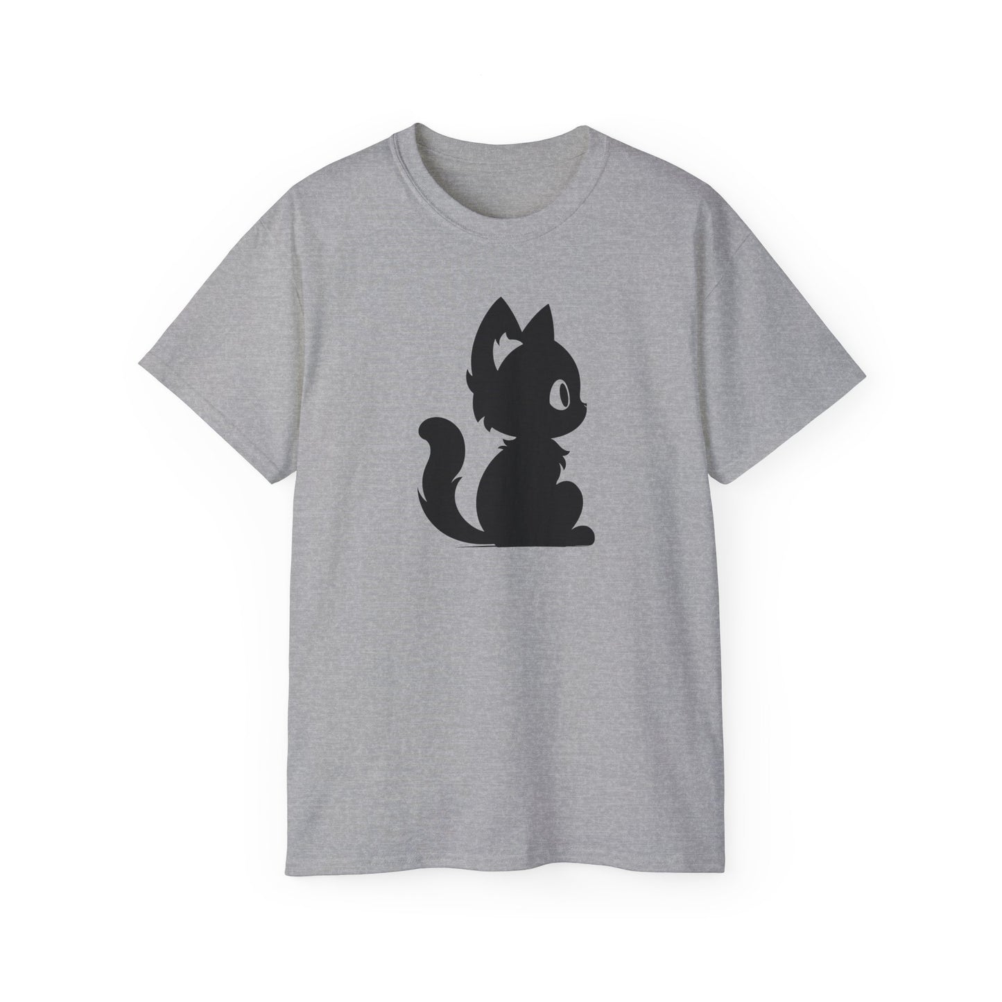 100% Cotton Short Sleeve Tee | Minimalism-Cat-010