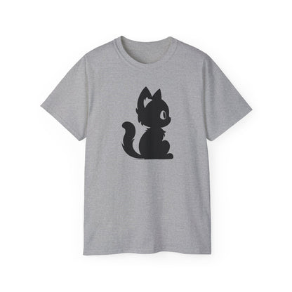 100% Cotton Short Sleeve Tee | Minimalism-Cat-010