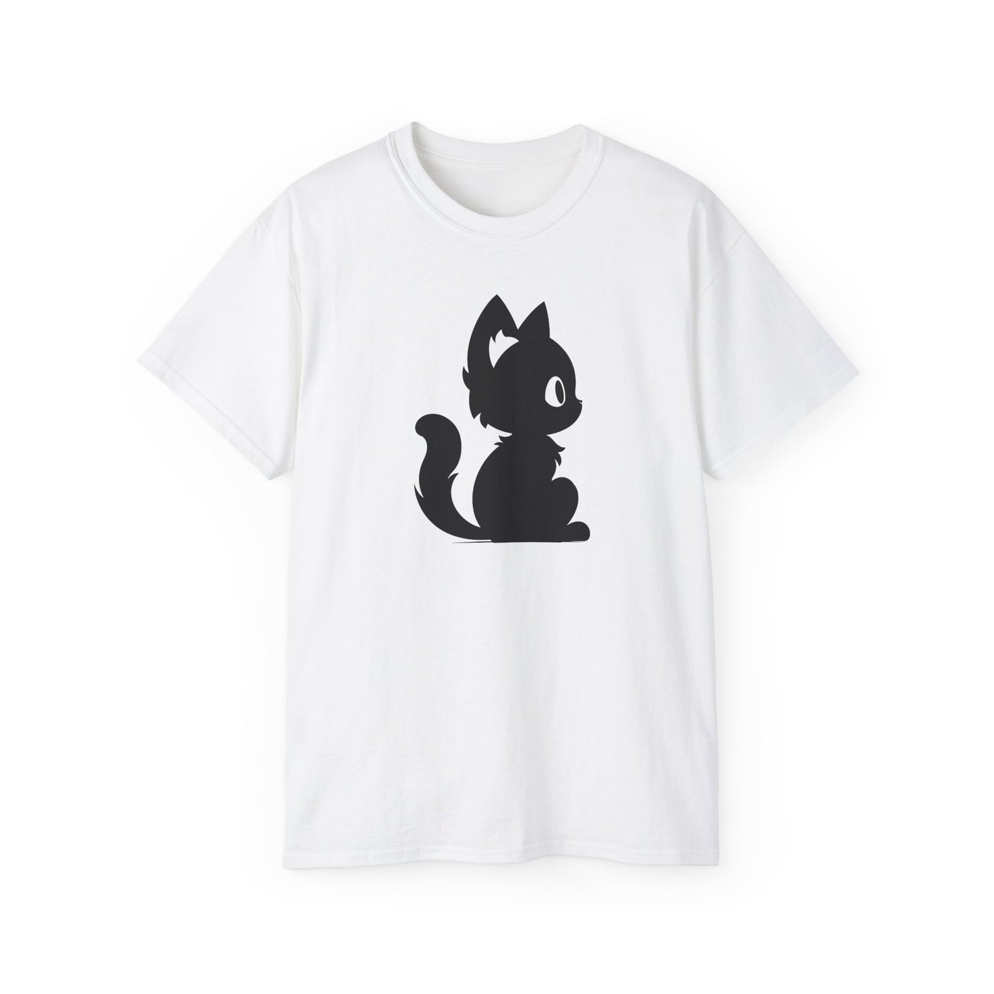 100% Cotton Short Sleeve Tee | Minimalism-Cat-010