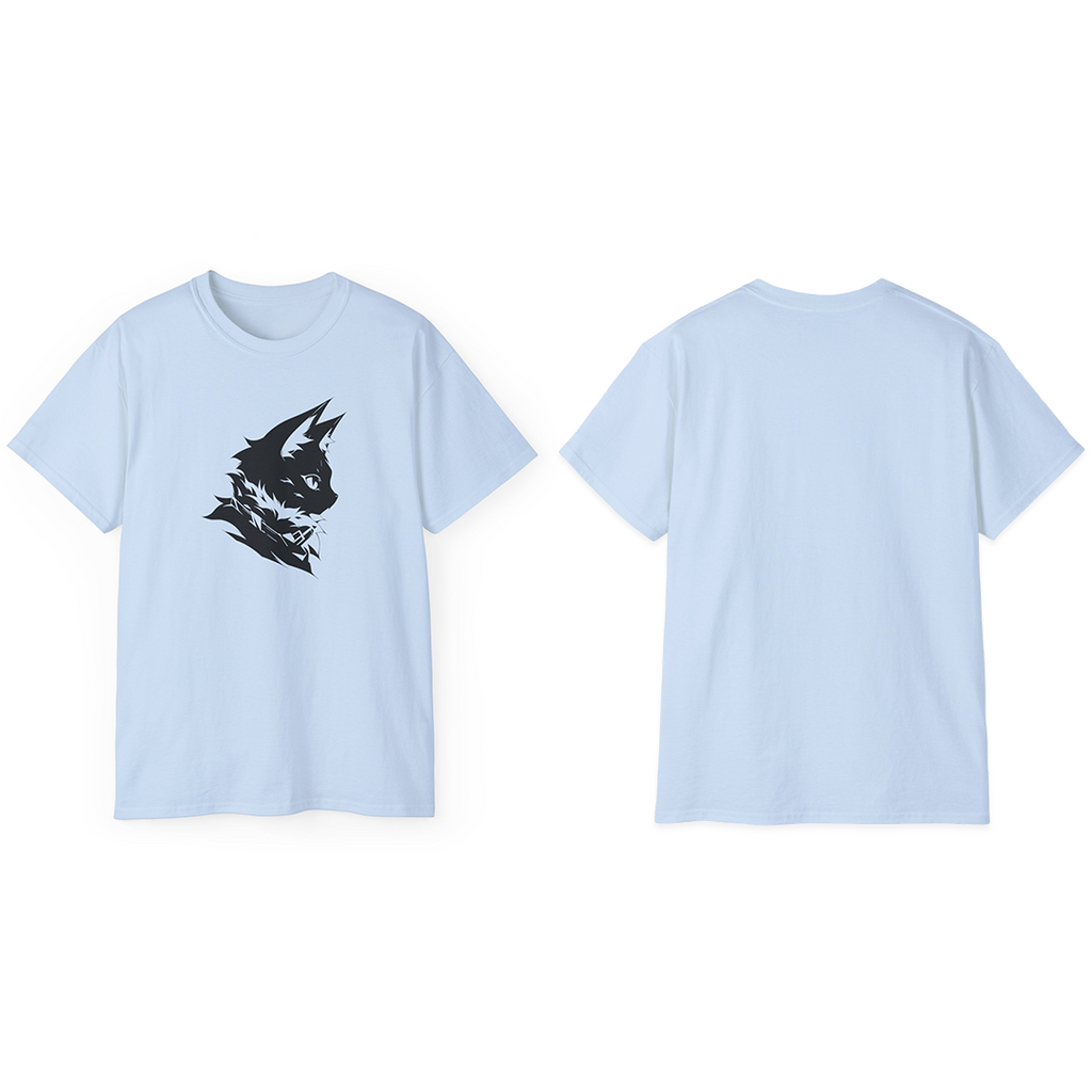100%纯棉短袖T恤 | Minimalism-Cat-011