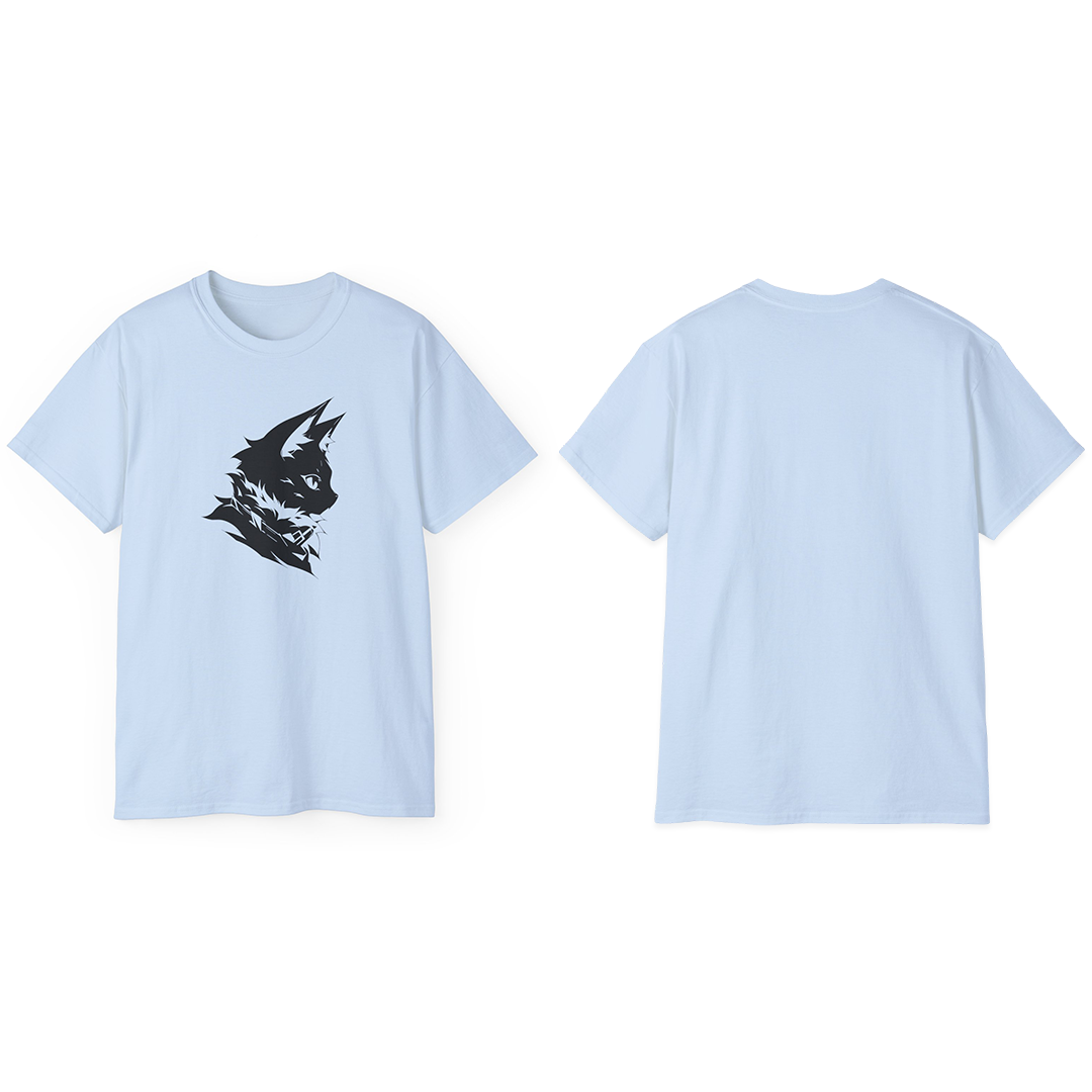 100%纯棉短袖T恤 | Minimalism-Cat-011