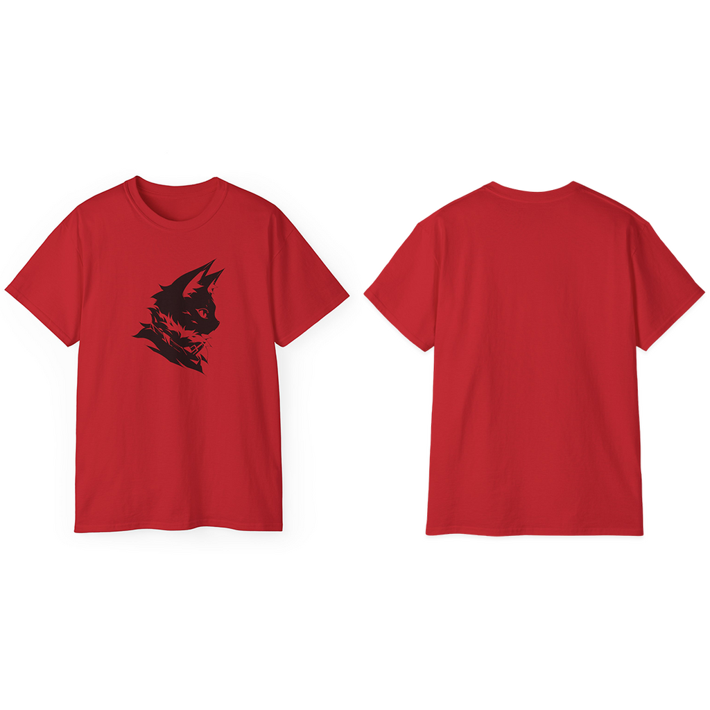 100%纯棉短袖T恤 | Minimalism-Cat-011