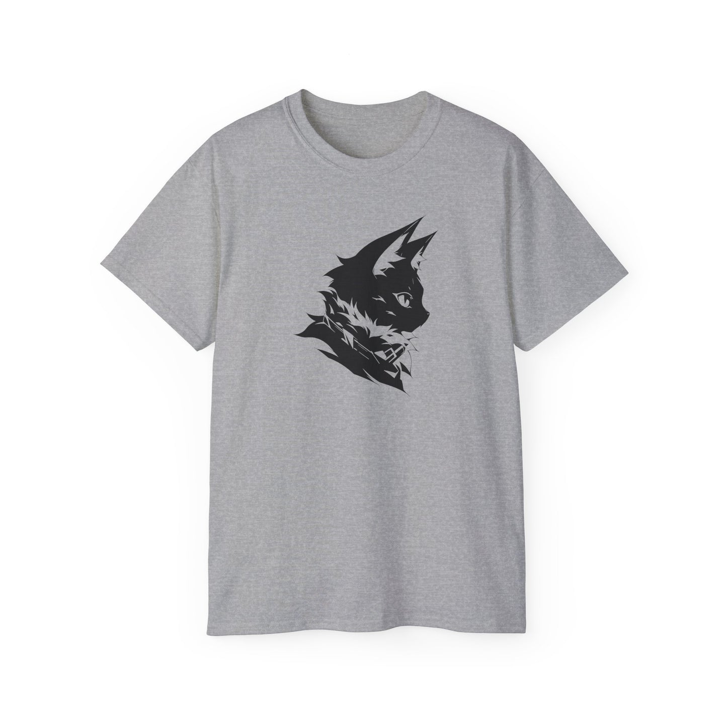 100% Cotton Short Sleeve Tee | Minimalism-Cat-011