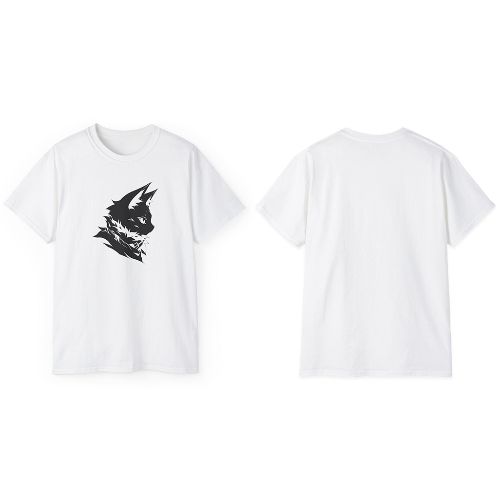 100%纯棉短袖T恤 | Minimalism-Cat-011