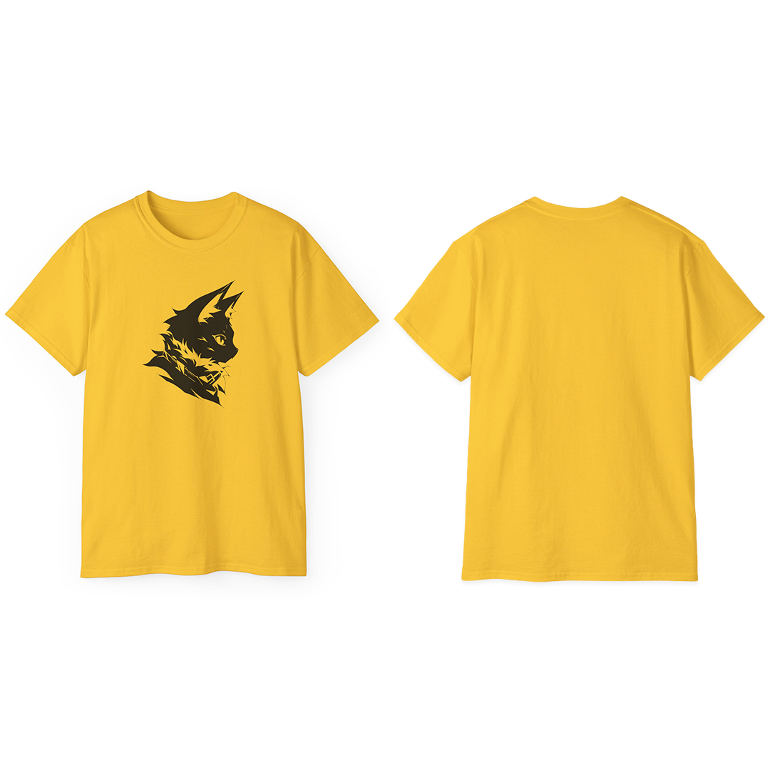 100%纯棉短袖T恤 | Minimalism-Cat-011