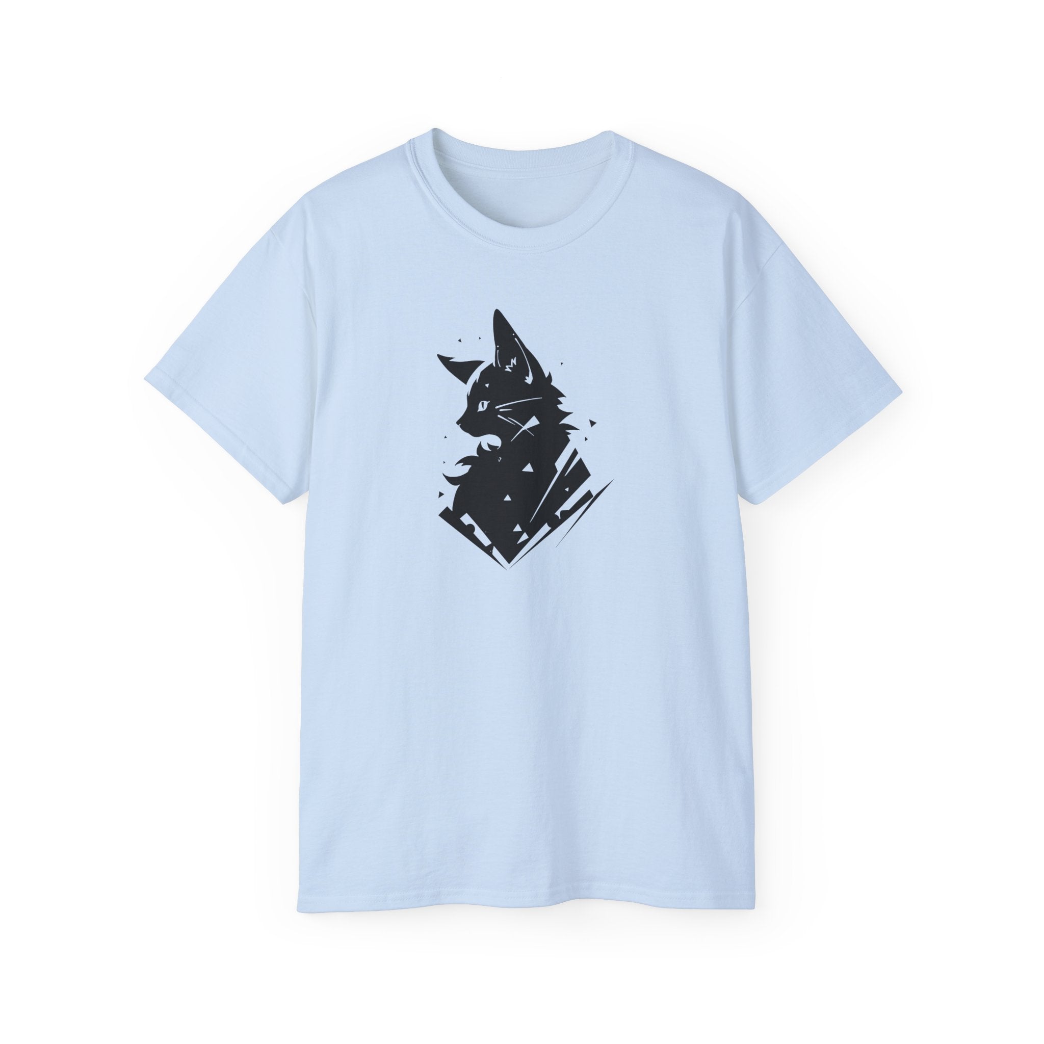 100%纯棉短袖T恤 | Minimalism-Cat-012